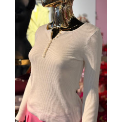 BLUZKA Z GUZIKAMI BIEL