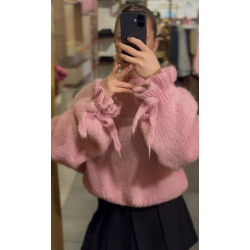 SWETEREK Z OZDOBNYMI...