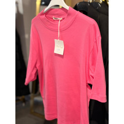 T-SHIRT OVERSIZE RÓŻ