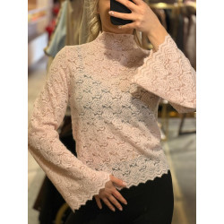 BLUZKA Z RÓŻAMI RÓŻ