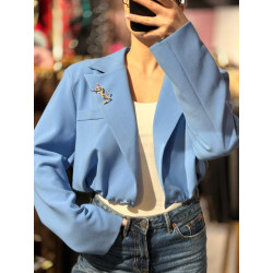 MARYNARKA KRÓTKA NIEBIESKI