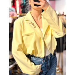 MARYNARKA KRÓTKA ŻÓŁTY