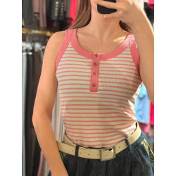 TOP W PASKI RÓŻ