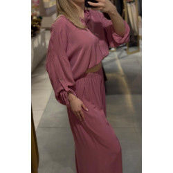 KOMPLET WISKOZA RÓŻ