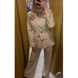 KOMPLET GARNITUROWY BEŻ