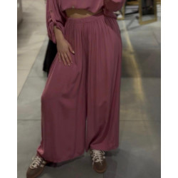 SPODNIE WISKOZA RÓŻ