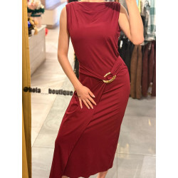 SUKIENKA DŁUGA CZERWONA