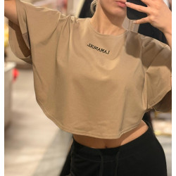 T-SHIRT KRÓTKI LAMANUEL BEŻ